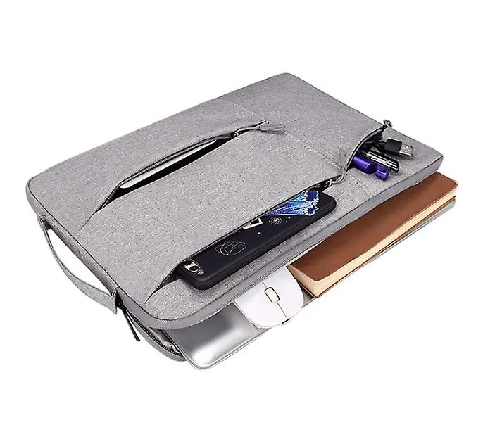 13.3inch 35*26*3cm light gray 15.6 inch laptop bag for Apple macbook Huawei,Breathable, waterproof, abrasion-resistant AZ12085