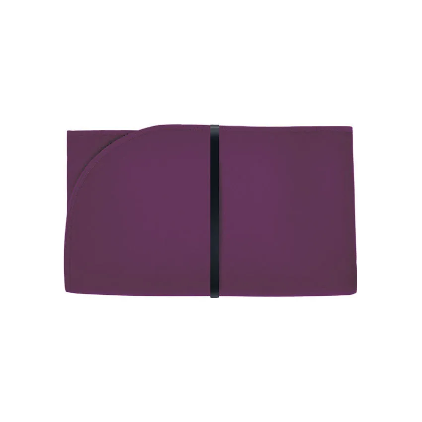 Adult Changing Mat and Waterproof Bag Set - Aubergine/Black (UK VAT Exempt)