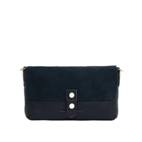 Arlington Milne Paige Clutch/Wallet - Navy Pebble