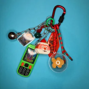 Bag charm and keyring christmas phone game