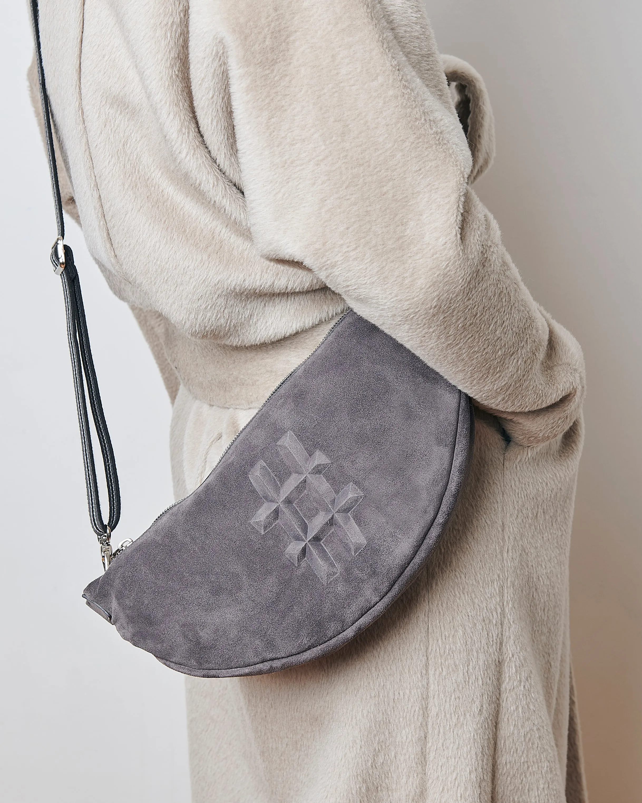 Belt Bag - Hashtag Asphalt suede