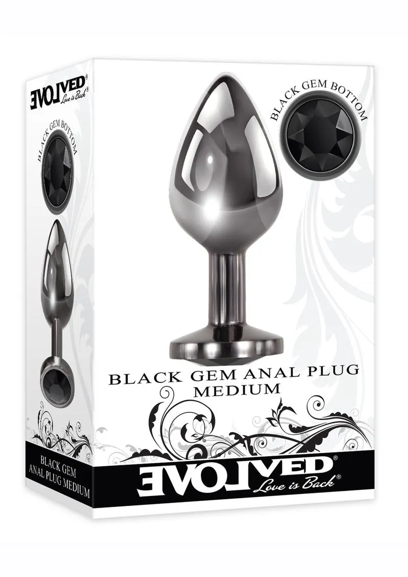 Black Gem Anal Plug
