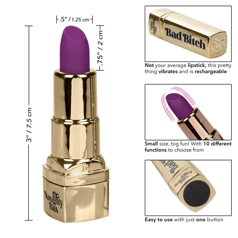 Calexotics Naughty Bits Bad Bitch Lipstick Vibe