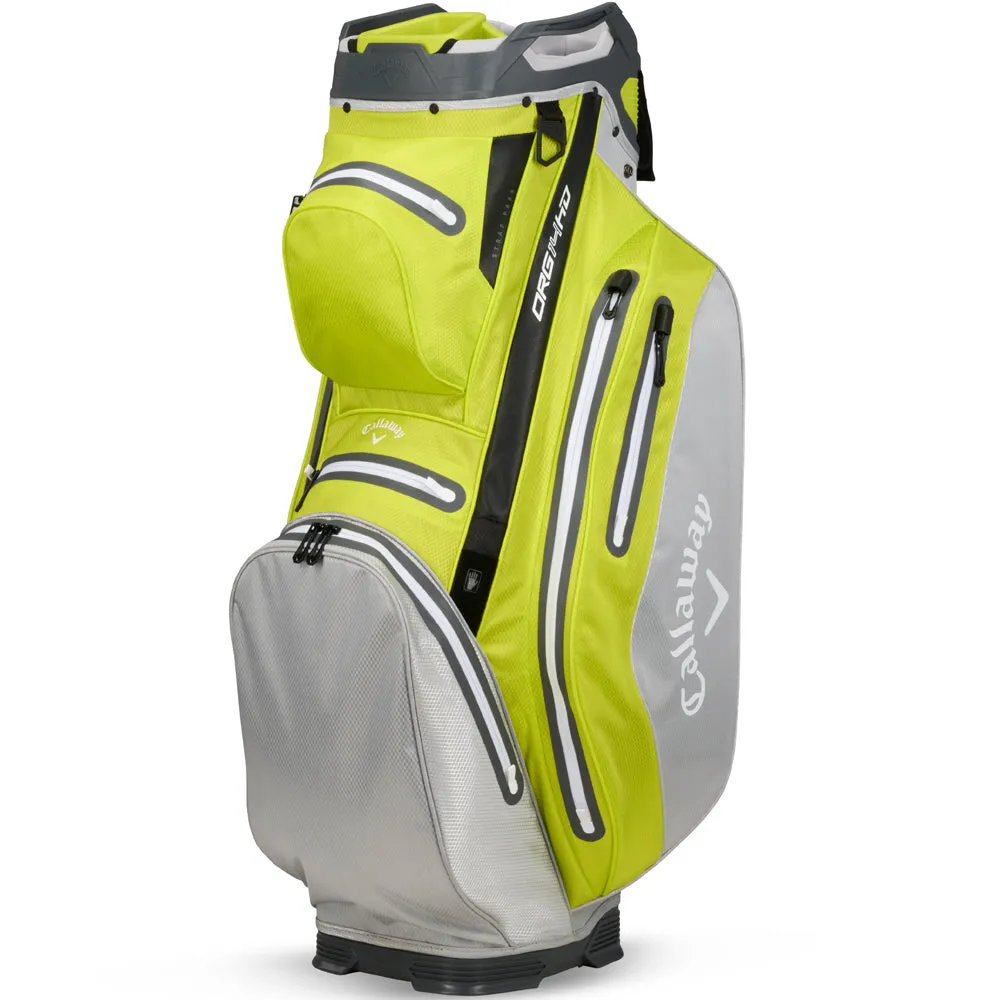 Callaway Org 14 HD Waterproof Cart Bag - Floral Yellow/Grey/Graphite