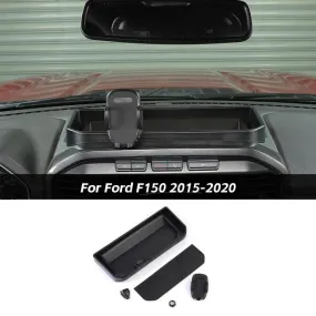 Center Console Phone Holder Storage Box Tray organize For Ford F150 2021  Accessories | CheroCar
