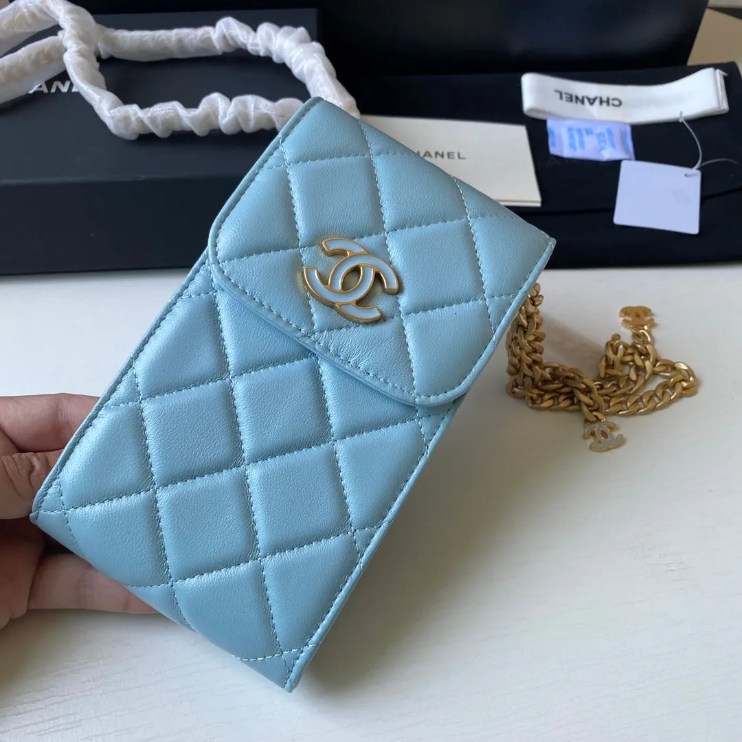 CHLPhone Holder Blue Bag For Women 15cm/6in