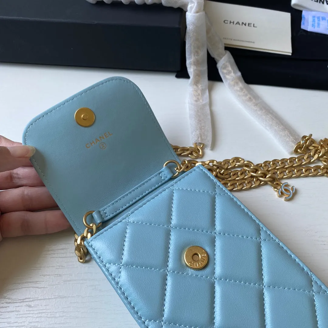 CHLPhone Holder Blue Bag For Women 15cm/6in