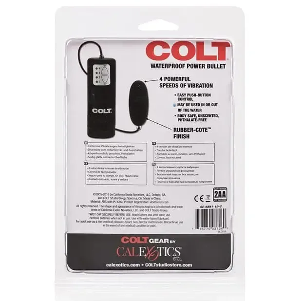 Colt Power Bullet Waterproof - Black