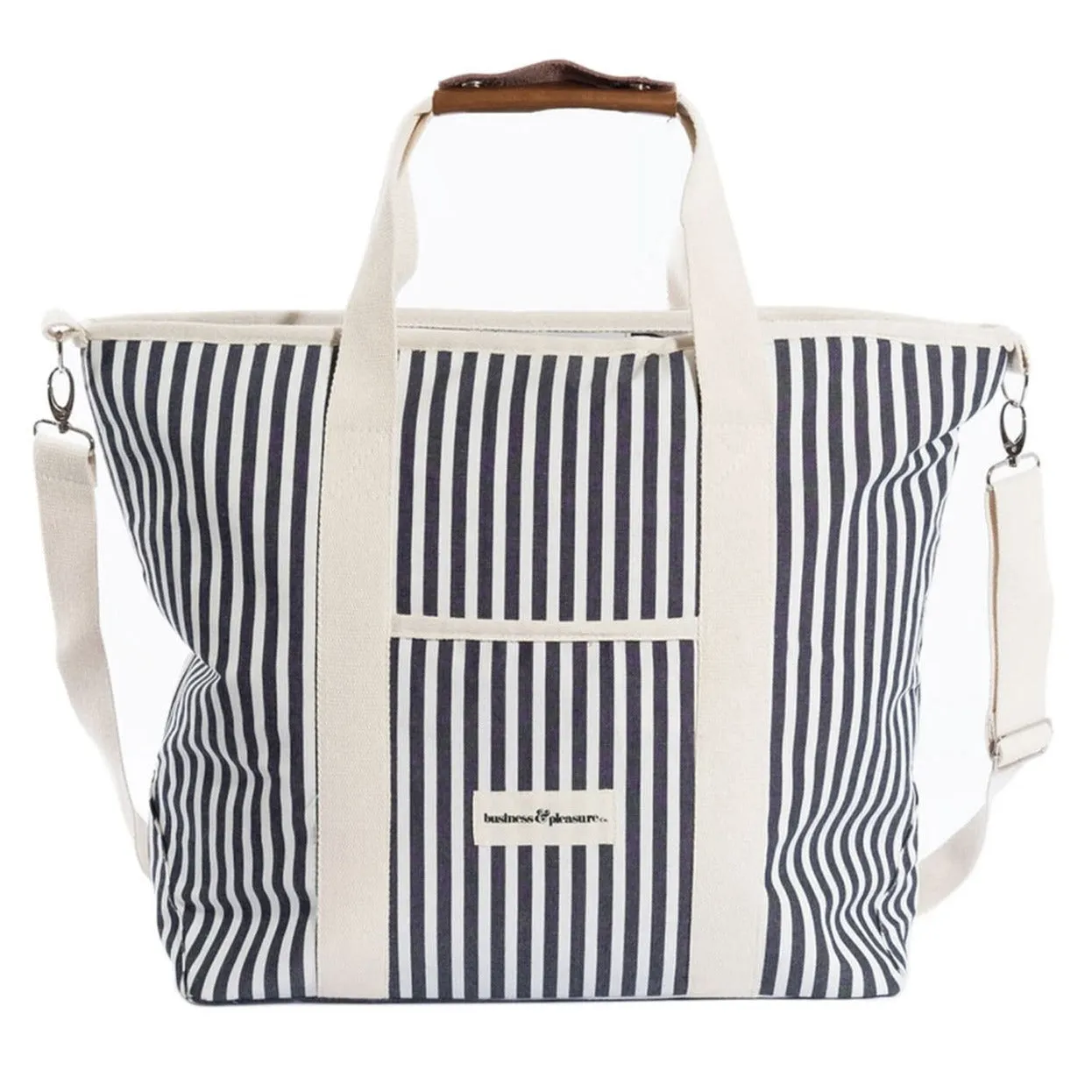 Cooler Tote | Lauren's Navy Stripe