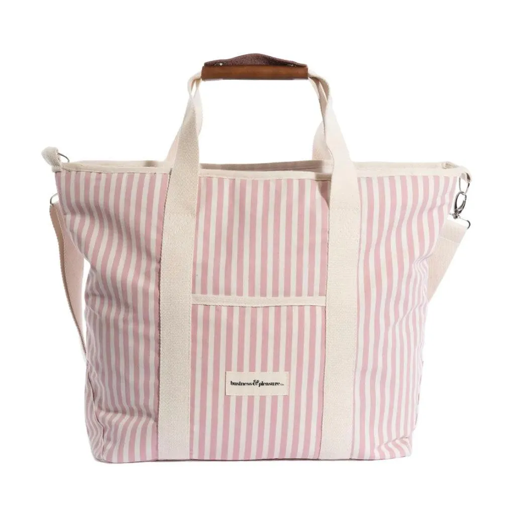 Cooler Tote | Lauren's Pink Stripe