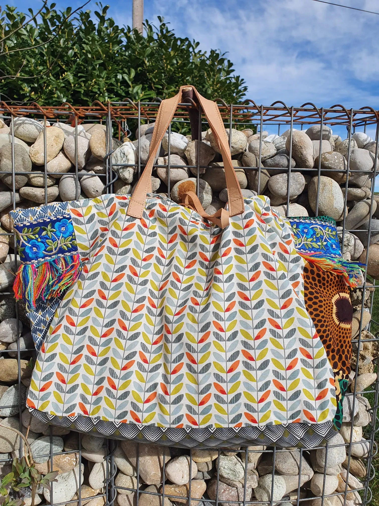 Cotton Beach Bag NINA