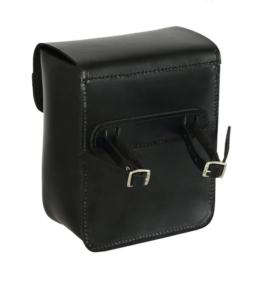 Daniel Smart Premium Leather Large Tool Bag for Sissy Bars