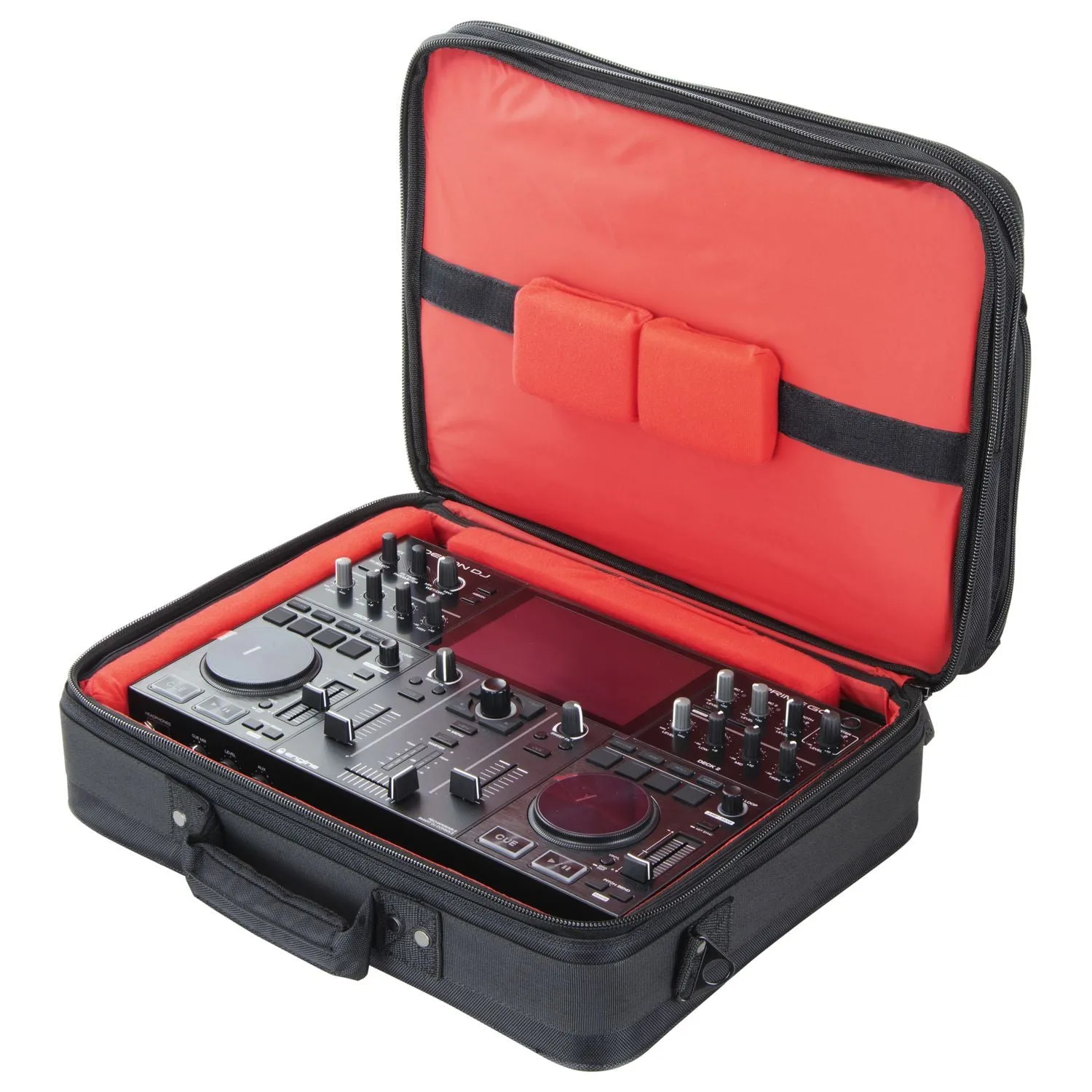 Denon PRIMEGO Smart DJ Console & BRLDIGITALXLE Soft Case Bundle