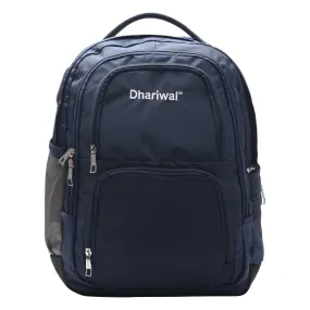 Dhariwal Unisex Dual Compartment Laptop Backpack With Back Air Flow Cushion 34L LB-105