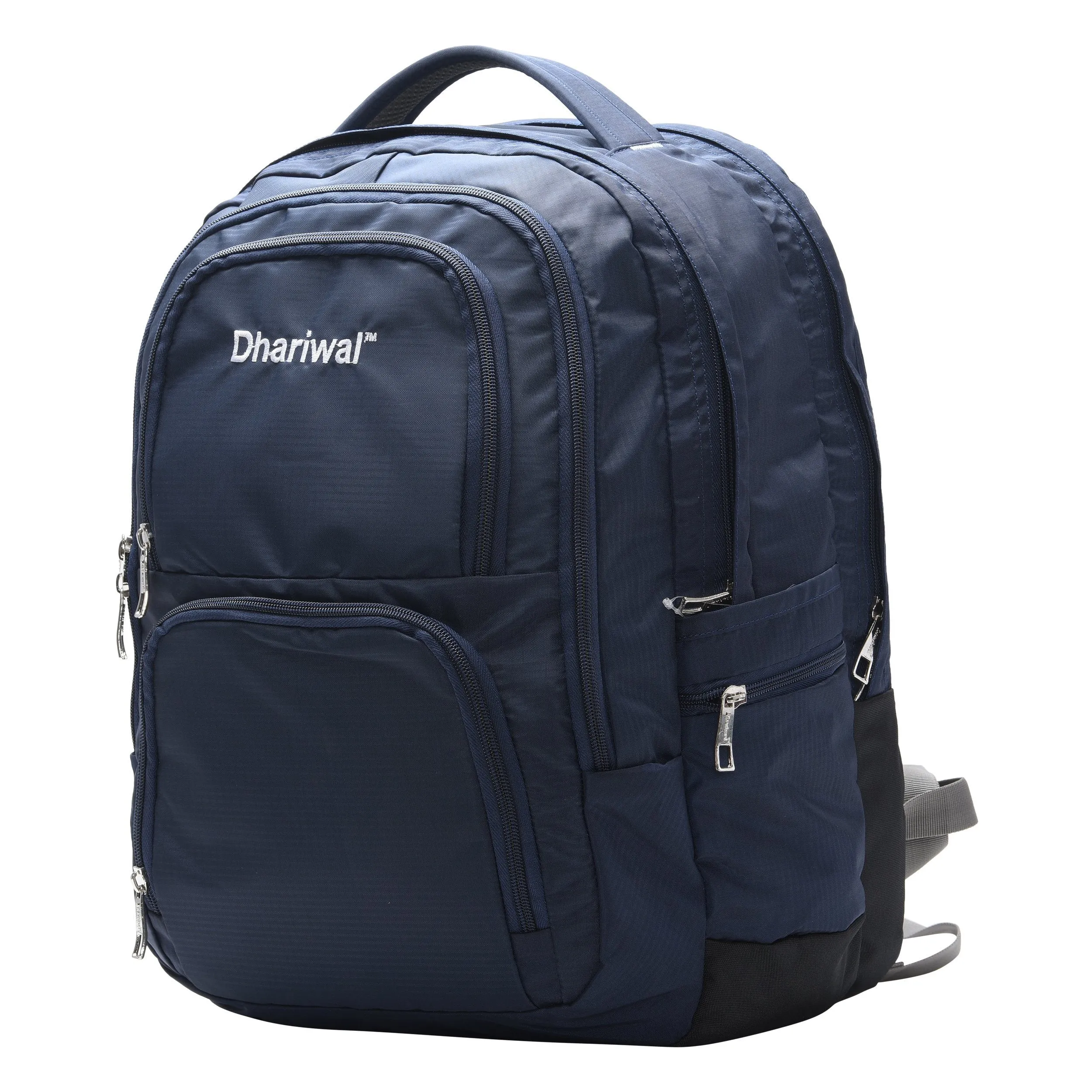 Dhariwal Unisex Dual Compartment Laptop Backpack With Back Air Flow Cushion 34L LB-105