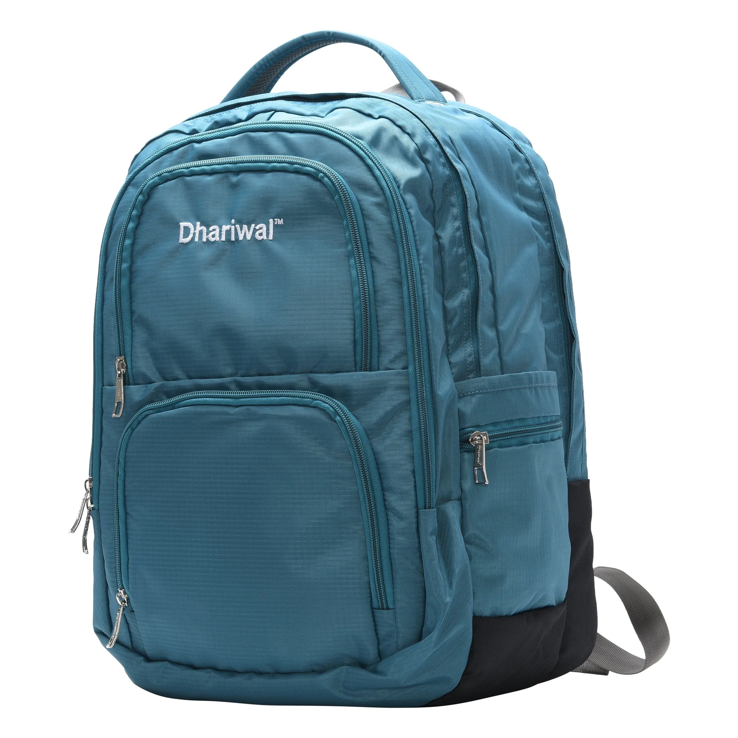 Dhariwal Unisex Dual Compartment Laptop Backpack With Back Air Flow Cushion 34L LB-105