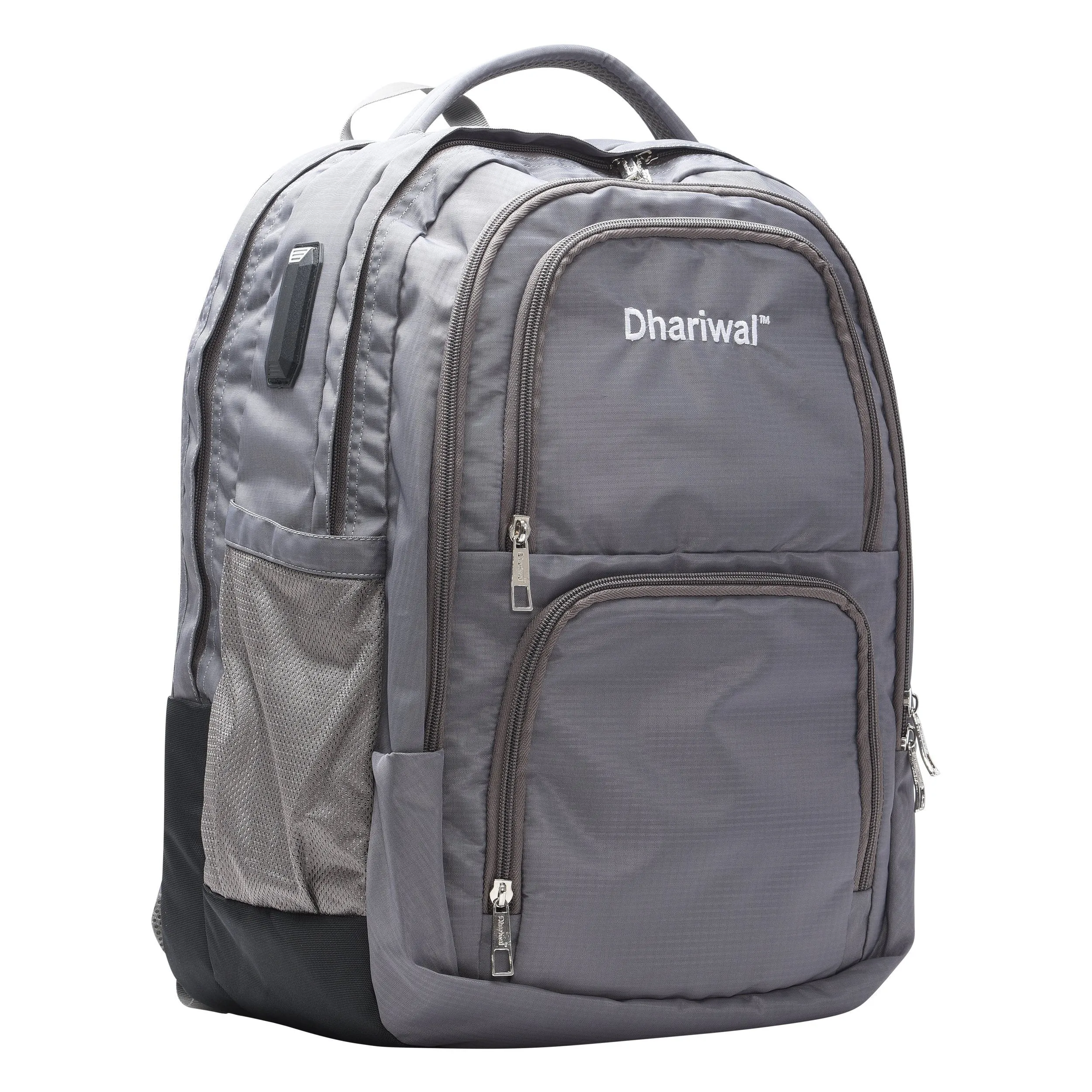 Dhariwal Unisex Dual Compartment Laptop Backpack With Back Air Flow Cushion 34L LB-105