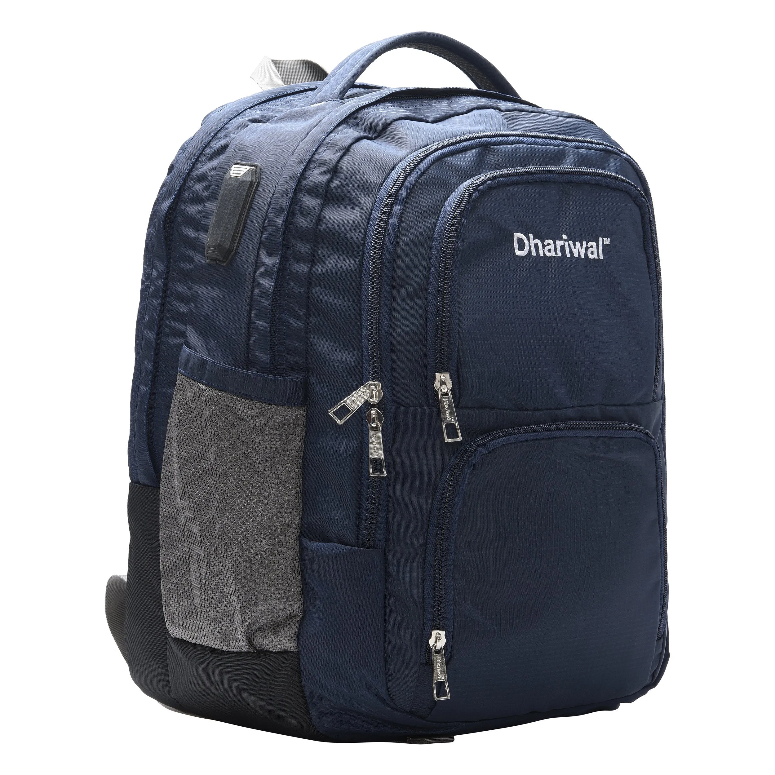 Dhariwal Unisex Dual Compartment Laptop Backpack With Back Air Flow Cushion 34L LB-105