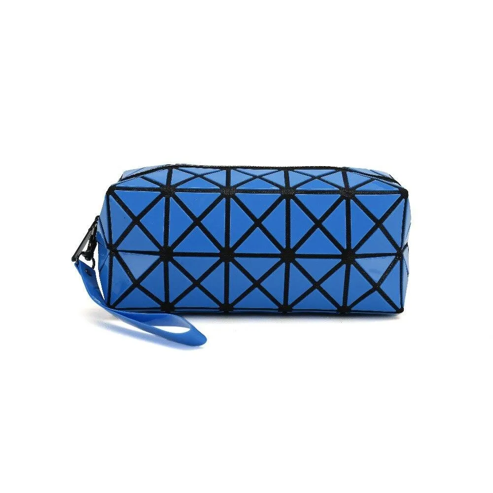 Diamond Design Cosmetic Travel Bag - Assorted Colors