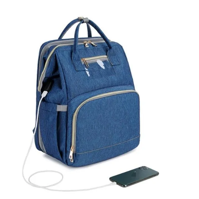 Diaper bag bassinet (USB Awning)