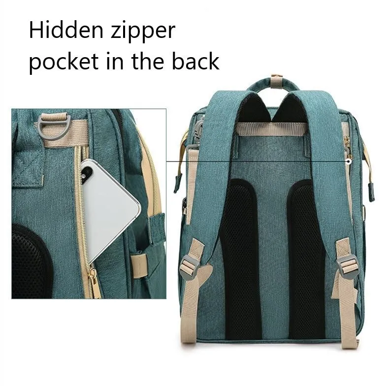 Diaper bag bassinet (USB Awning)