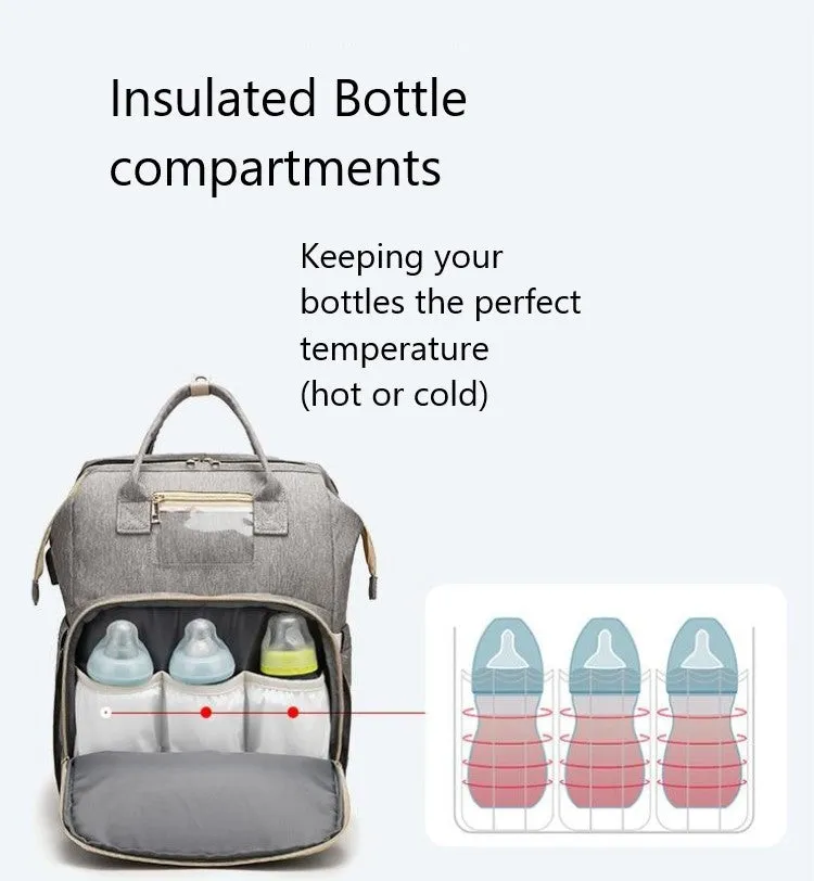 Diaper bag bassinet (USB Awning)