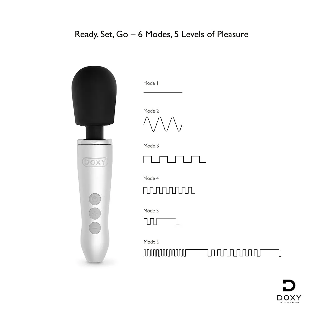 Doxy Go Travel-Sized Wand Massager