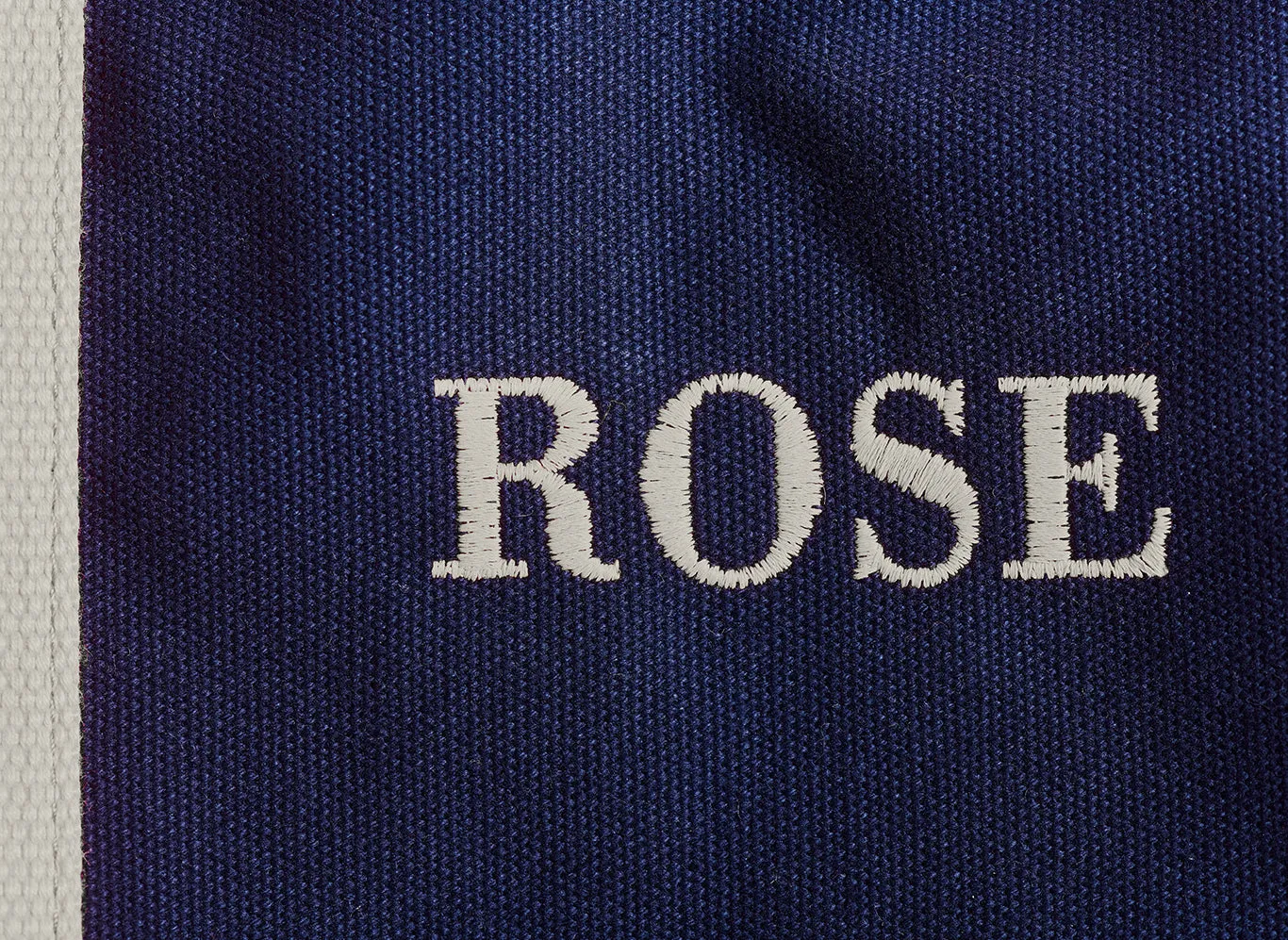 Everything Tote Bag - Navy / Cream