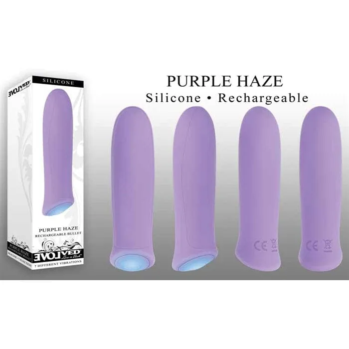 Evolved Purple Haze Silicone Bullet Vibe