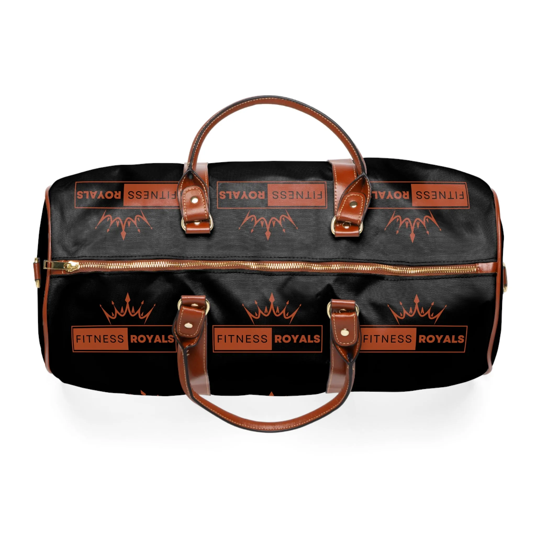 FR Black Waterproof Travel Bag