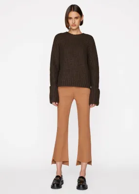 FRAME Le Crop Mini Boot in Latte