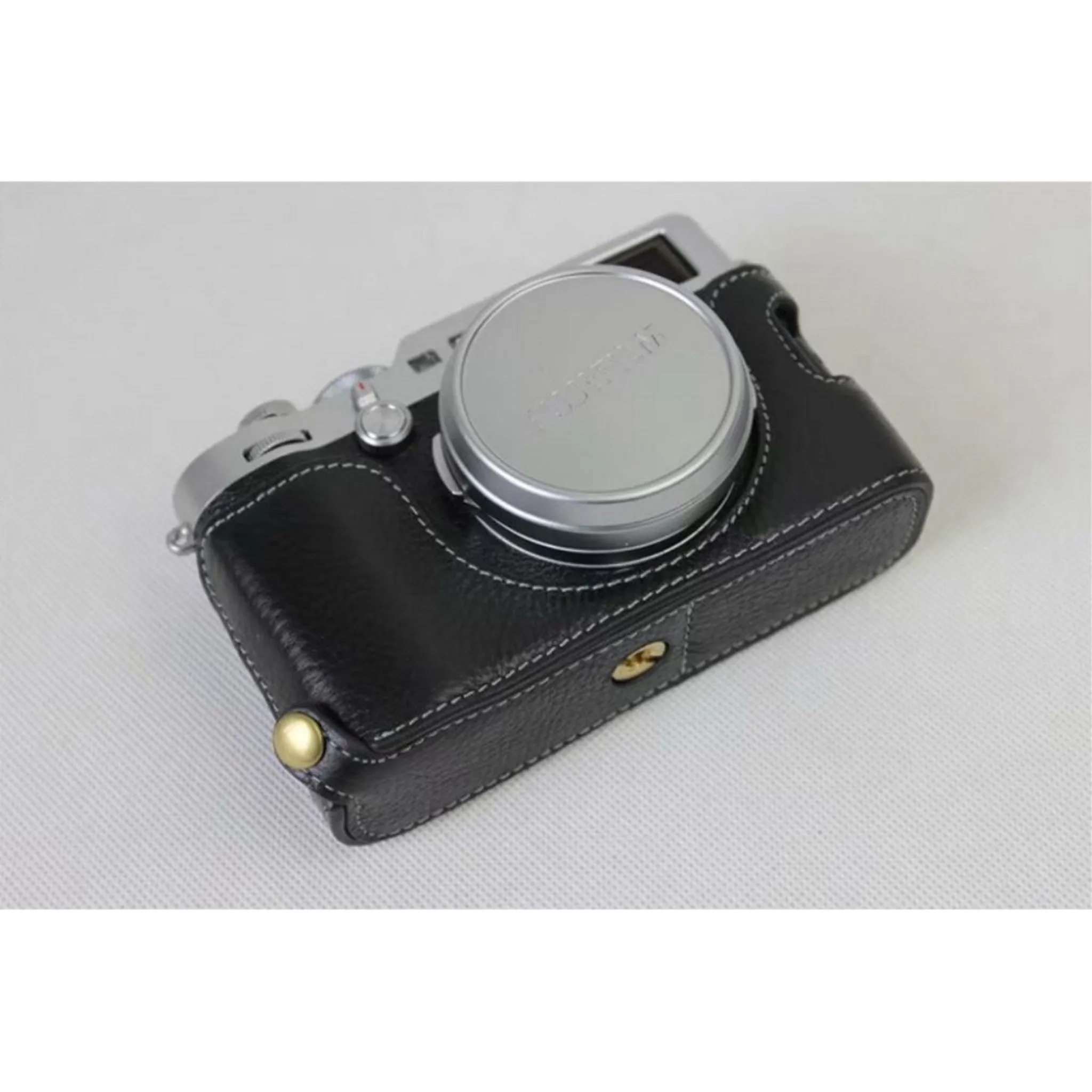 Fuji X100 / X100F / X100S genuine leather case - Black