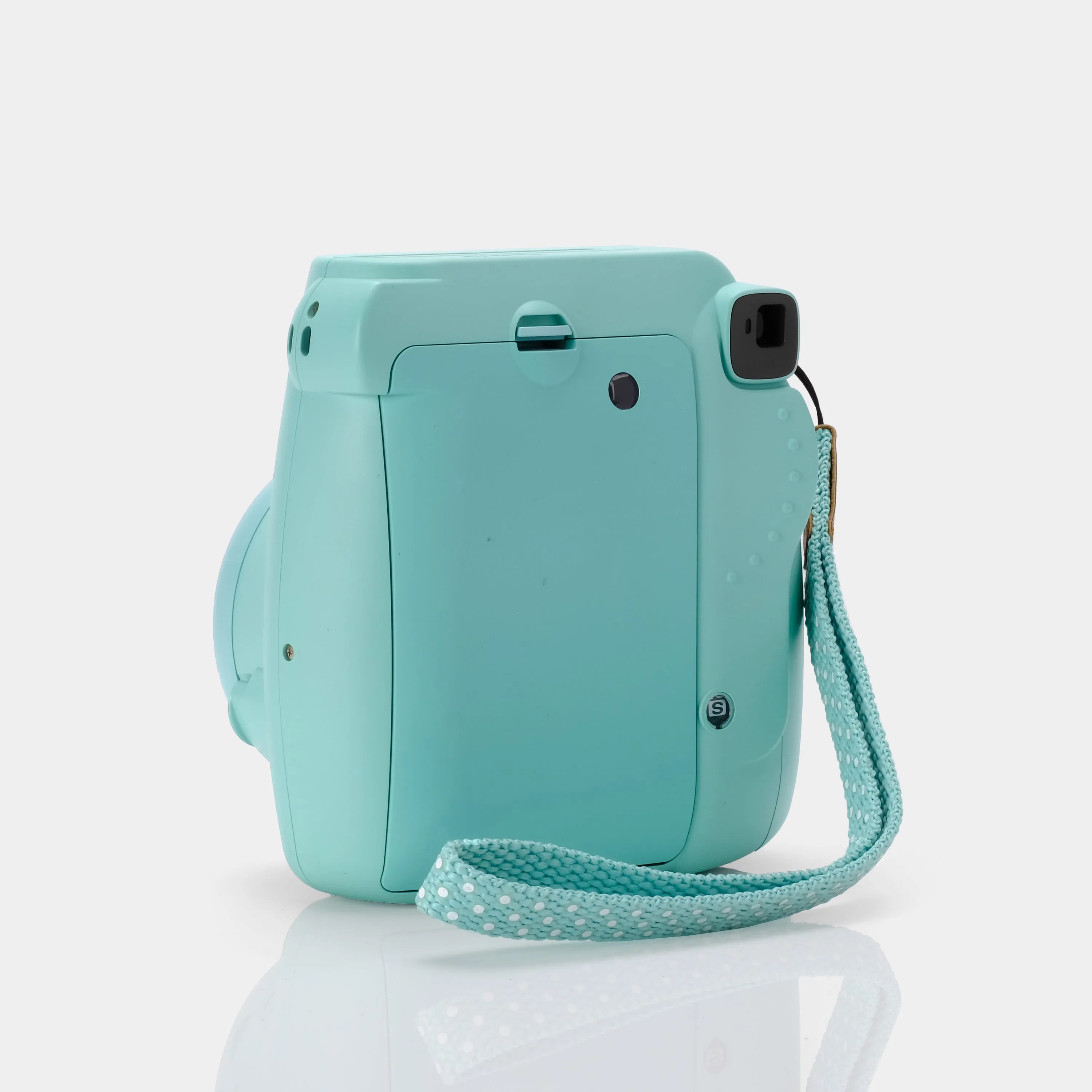 Fujifilm Instax Mini 9 Teal Instant Film Camera With White Bag - Refurbished