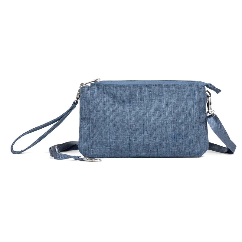 Haiku Stride Wristlet in Cherry Blossom, Rosewood, Stone Gray, Floral Garden, River Rock Blue, Forest & Honeycomb