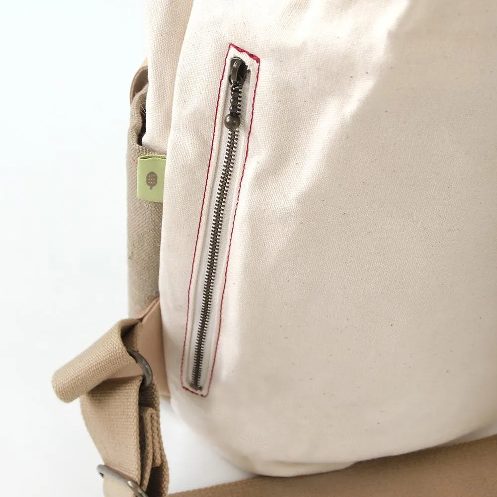 Hoppetta 2 Way Mummy Bag - Cream