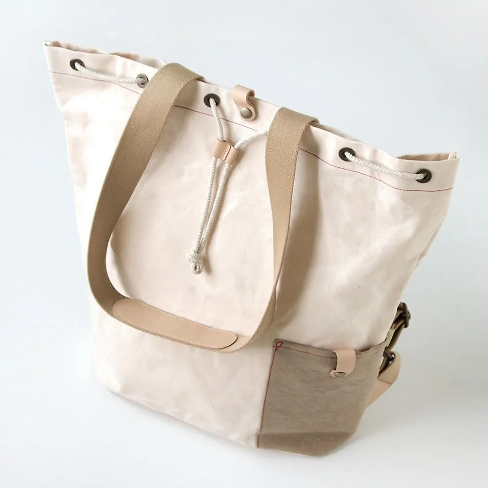 Hoppetta 2 Way Mummy Bag - Cream