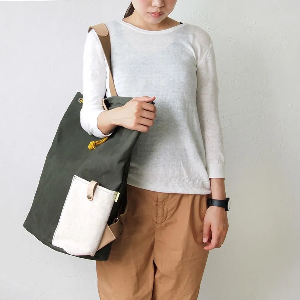 Hoppetta 2 Way Mummy Bag - Kahki
