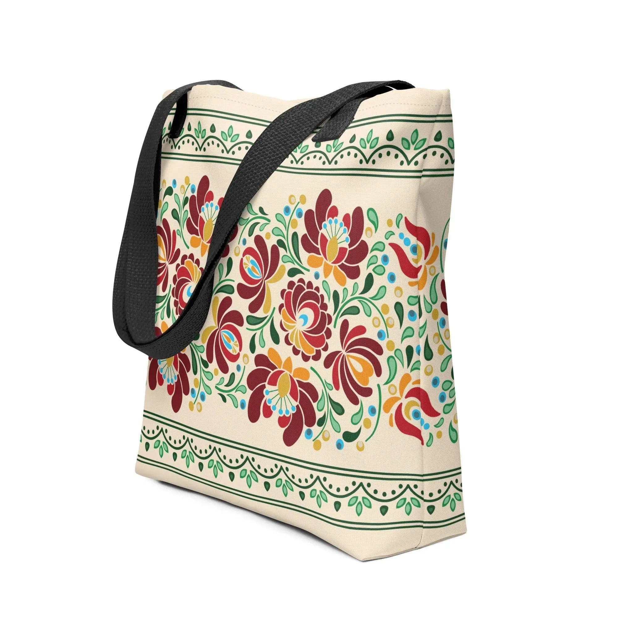 Hungarian Matyó Tote Bag