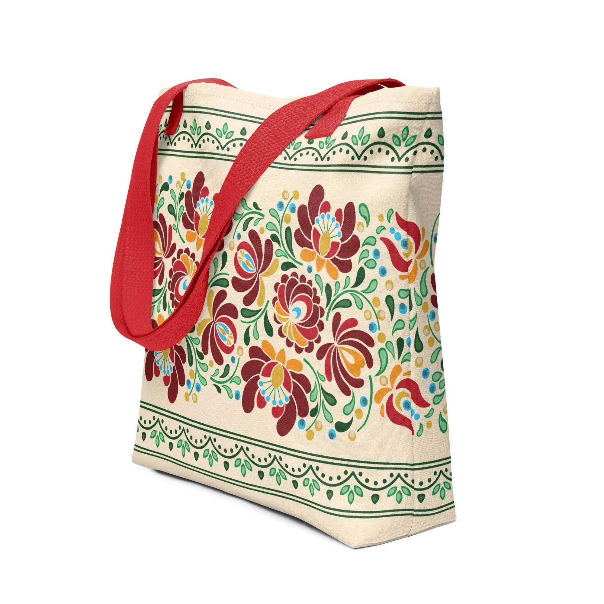 Hungarian Matyó Tote Bag