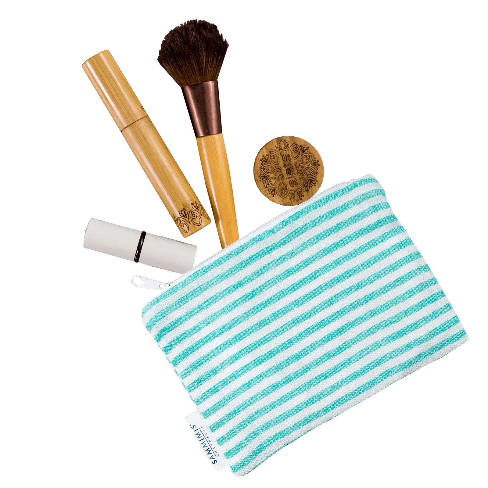 IOS Mini Wet Bag: Sea Green/White