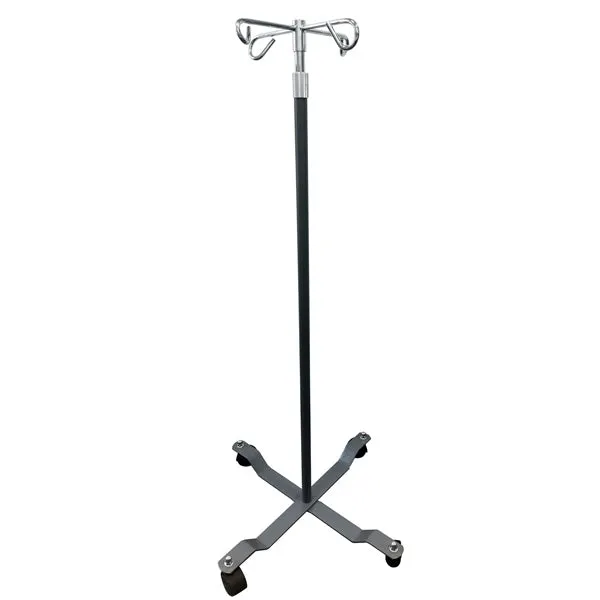 IV Pole with 4-legs and 4-Hooks