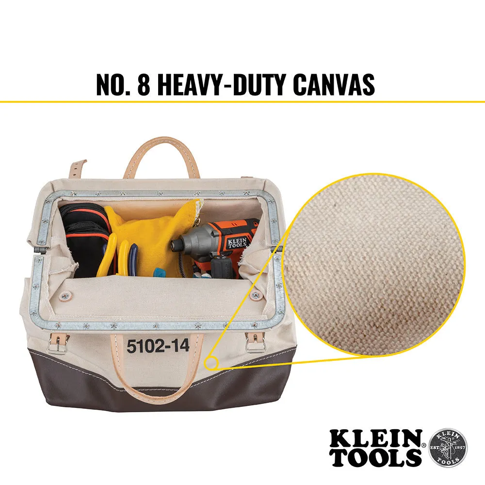 Klein 510214 Canvas Tool Bag, 14"