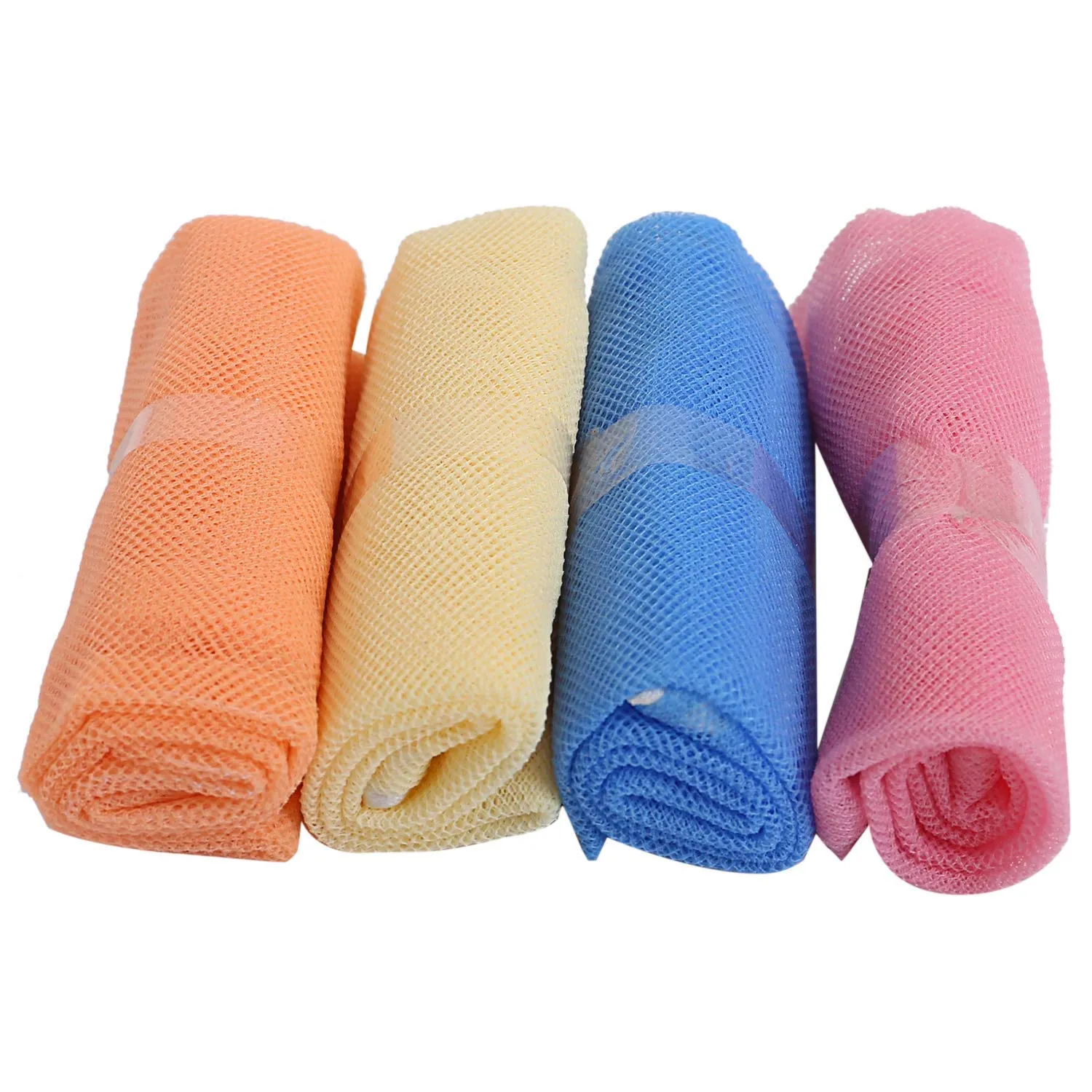 Kuber Industries Plain Deisgn 12 Piece Microfiber Reusable Mesh Fridge Bag ,CTKNEW224