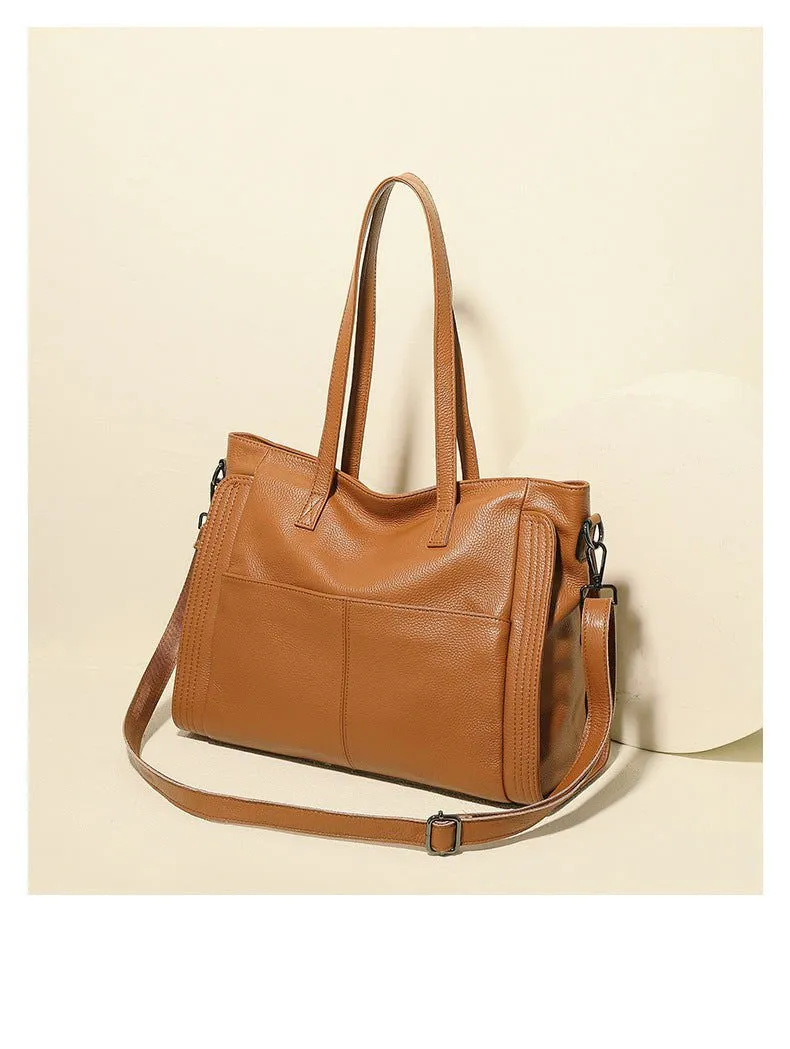 LovelyRLovely Women's Genuine Leather Large Capacity Handbag
