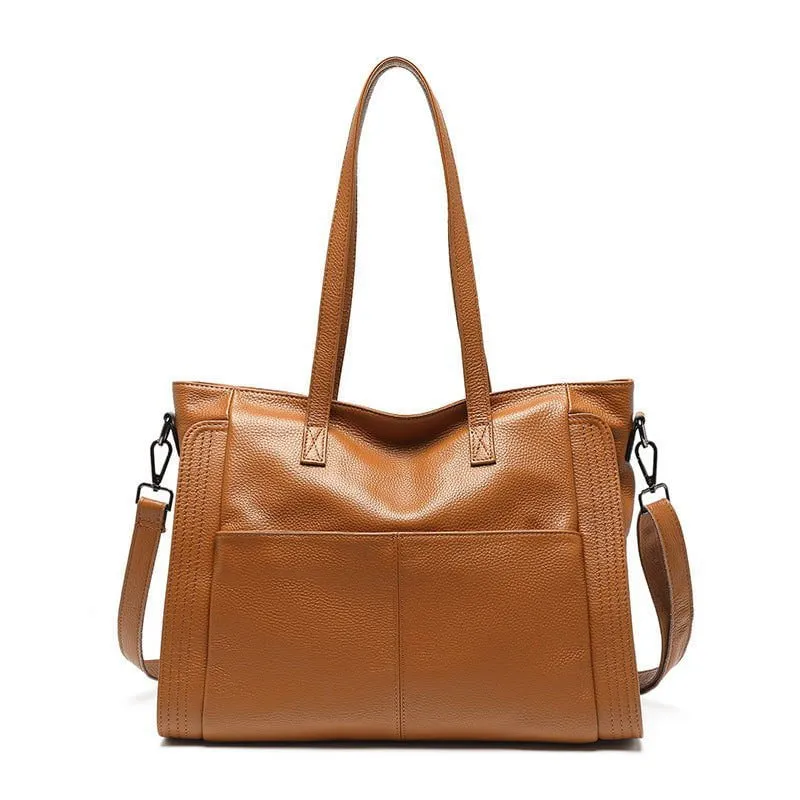 LovelyRLovely Women's Genuine Leather Large Capacity Handbag
