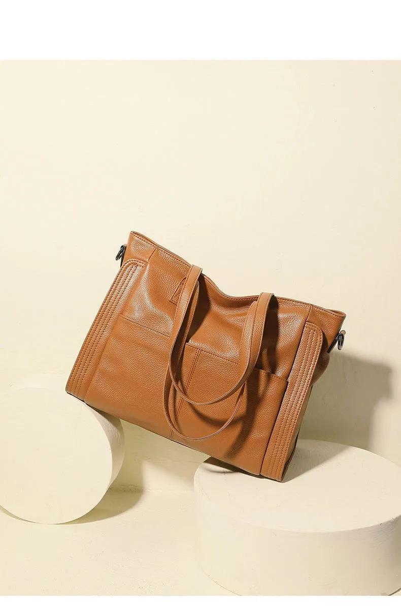LovelyRLovely Women's Genuine Leather Large Capacity Handbag