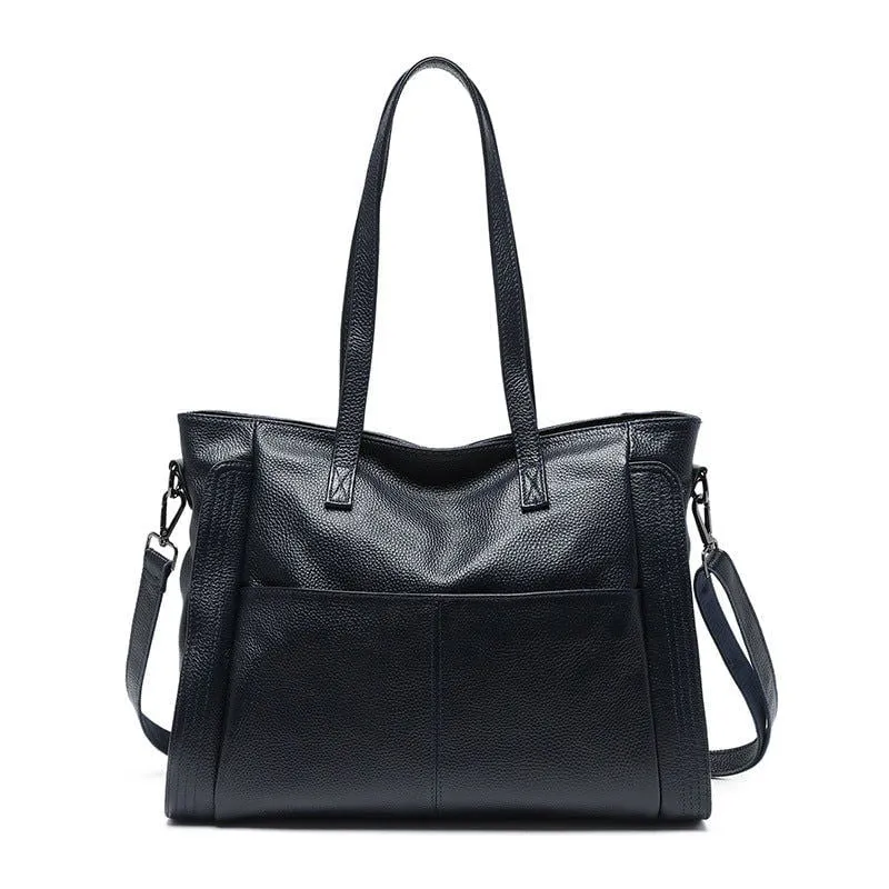 LovelyRLovely Women's Genuine Leather Large Capacity Handbag