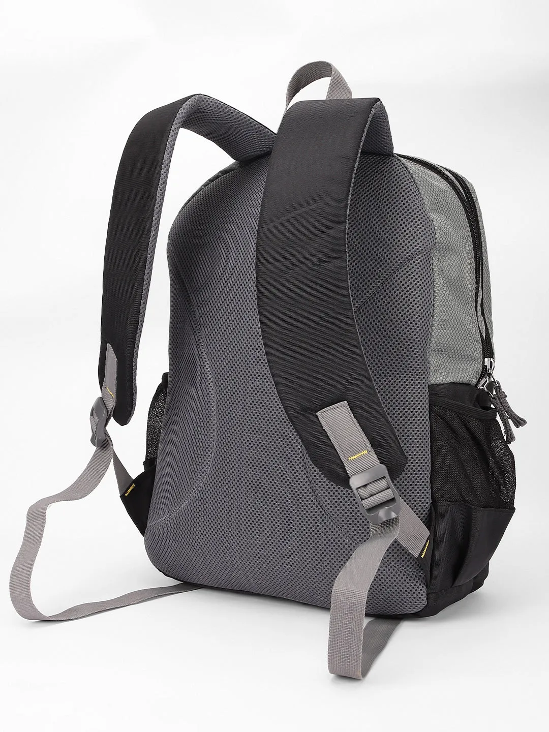 Men's Black Water Repellent Travel Backpack with adjustable shoulder strap