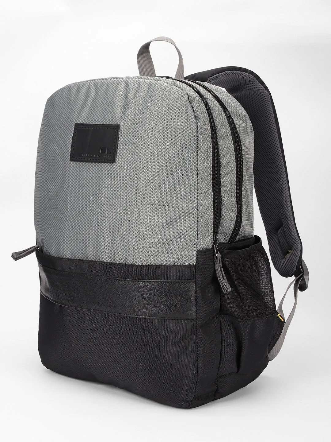 Men's Black Water Repellent Travel Backpack with adjustable shoulder strap