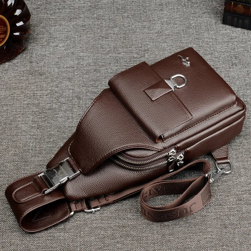 Men's Casual Shoulder Bag Chest Messenger Bag